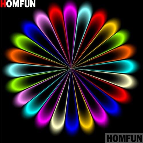 Homfun Full Square/Round Drill 5D DIY Diamond Painting "Mandala flower" 3D Embroidery Cross Stitch Home Decor Gift A13201