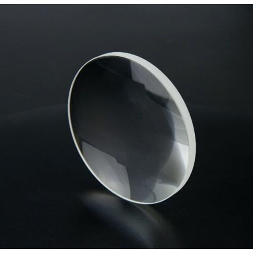 80mm Large K9 Optical Glass Focal Length Double Convex Lens Focus 150mm Optics Biconvex Lens Loupe Magnifying Glass Lens 2PCS