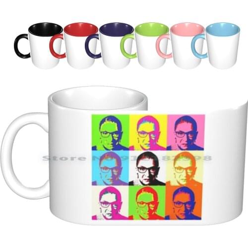 Rbg Superstar Ceramic Mugs Coffee Cups Milk Tea Mug Notorious Rbg Notorious Rbg Ruth Bader Ginsburg Justice Womens Rights