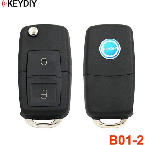 KEYDIY B01-2 for KD Key Programmer KD MINI KD900 URG200 KD-X2 Remote Control 2 Buttons Car Key B5 Style