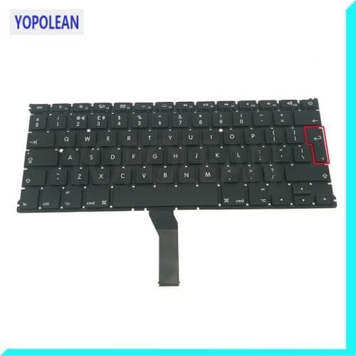New UK English Keyboard For Macbook Air 13" A1369 2011 A1466 2012 - 2017 Years