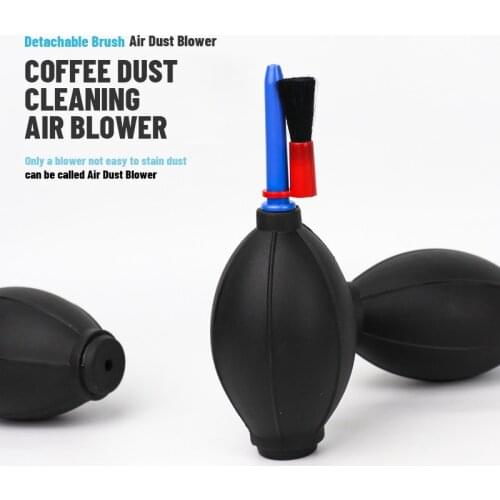Coffee Air Dust Blower Cleaning Ball Coffee Powder Cleaning Brush Tool Universal Dust Blower Cleaner Rubber Air Blower Pump Dust