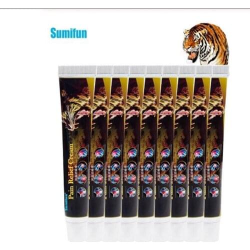 Sumifun 10pcs Tiger Balm Pain Relief Ointment Rheumatoid Arthritis Treatment Joint Back Effective Analgesic Cream