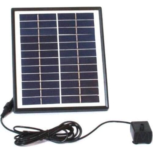 Solar Powered Floating Fountain Pump Water Pump Kits with Nozzles for Garden Pond Pool Fish Tank, 200L/H, 12V 5W