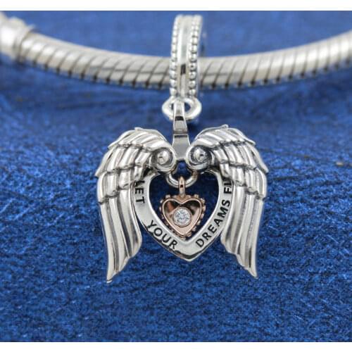 NEW 925 Sterling Silver Beads Lovers Gift Heart Of Love Charms Fit Original Pandora Bracelets Women DIY Jewelry Gift