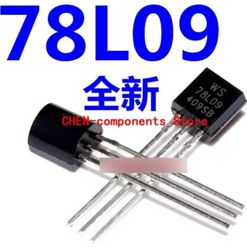 50pcs 78L09 TO-92 Brand new original Triode 9V