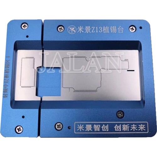New plan tin network repair fixture for iPhone X XS XS-MAX motherboard middle layer fast planting tin fixed platform repair