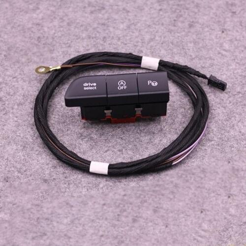 OEM Drive Mode Select Auto Parking Assist Reverse A-OFF Button With Harness Cable Wire For Audi Q3