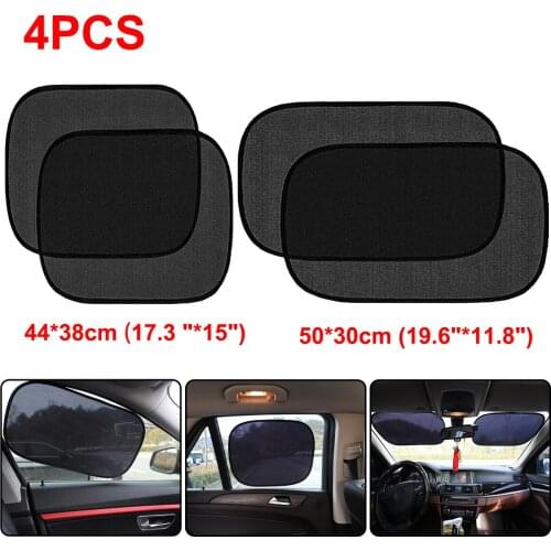 Hot Sale Car Window Sunshade Curtain Anti-ultraviolet Car Side Window Sunshade Sunshade Net Shading Protective Film Fast Deliver