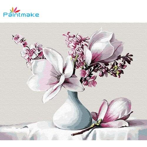 Paintmake Painting Flowers By Numbers
