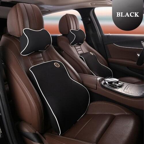 Car Head Pillow, Car Memory Foam Cushion, Neck Brace, Lumbar Pillow, Four Seasons Car Interior Car Accessories