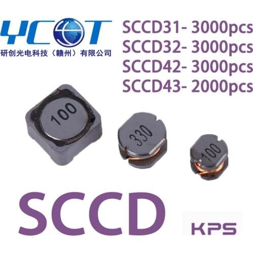 SCCD 31/32 Wire Wound SMD Power Inductor Phones 3C 5G AI EMI Technology TV Video Audio Computer Navigation VR AR LED