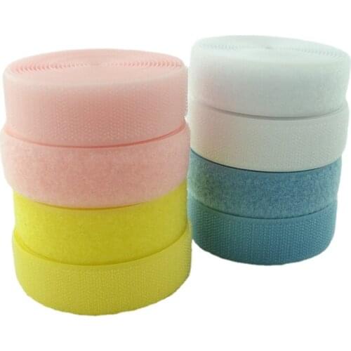 Wide 1" Super Self-Adhesive Universal Velcro Mother And Son Stickers Velcro Hook and Loop Diy Garment Accessories