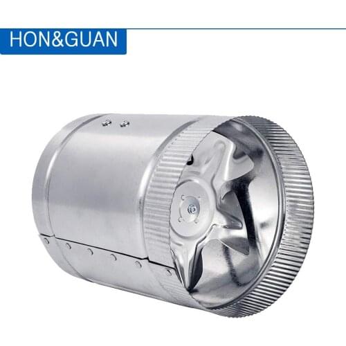 4''6'' Silent Inline Duct Fan Air Extractor For Kitchen Hood Exhaust Ventilation Outlet 110V 220V Ventilator 100cfm 240cfm