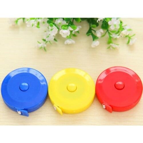 Random 1pc 150cm/60" Tape Measures Portable Retractable Ruler Children Height Ruler Centimeter Inch Roll Tape