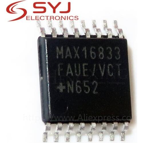 1pcs/lot MAX16833FAUE MAX16833CAUE MAX16833 TSSOP-16 In Stock