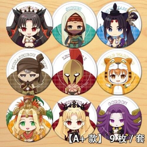 58MM Destiny Fate fgo Fate/Grand Order badge Brooch Acrylic Pins