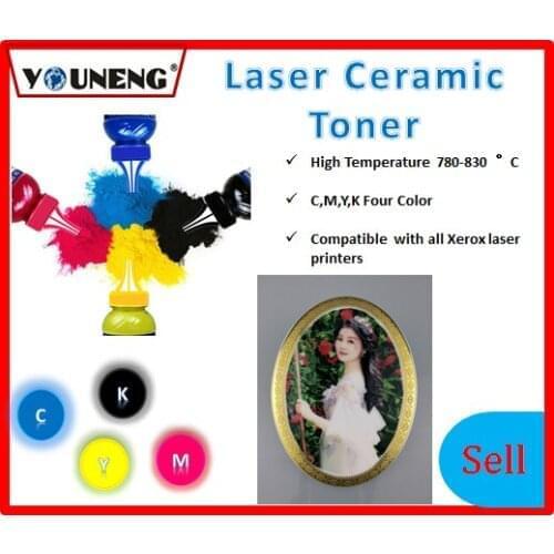 800 degree high temperature color ceramic toner powder Compatible For Ricoh and Xerox model vitrotype Print