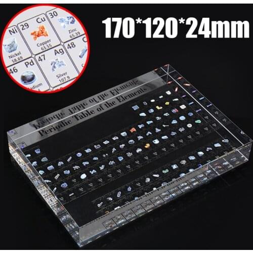 1pc Acrylic Chemical Elements Desk Display Periodic Table Decor Elements Framed For Students Teachers Gift Art Craft