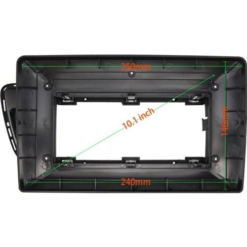 10.1 INCar Audio Frame GPS Navigation Fascia Panel Car dvd Plastic is suitable for 2010-2018 AUDI Q5