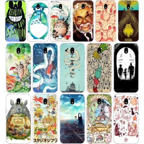 235H Studio Ghibli Ghiblies totoro Soft Silicone Tpu Cover phone Case for Samsung j3 j5 j7 2016 2017 a3 2016 a5 2017 a6 2018