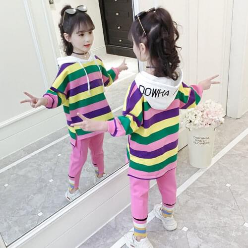 Children Clothing 2021 Autumn Spring Toddler Girls Clothes Costume Outfit Suit Kids Clothes Tracksuit For Girls Clothing Sets
