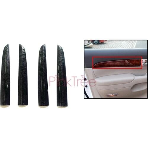 For Toyota Land Cruiser 120 Prado FJ120 2003-2009 Black Wood Color Dashboard Trims Car Styling Accessories Sticker