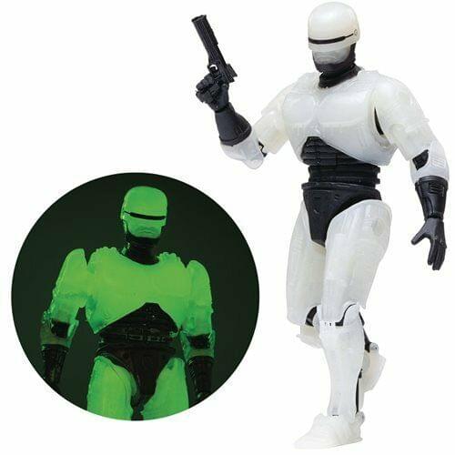 Hiya Toys Halloween Comic Fest 2020 Glow in the Dark Robocop 1/18 Scale Action Figure