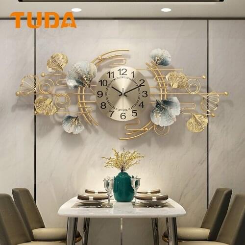Chinese Style Affordable Luxury Wall Clock Living Room Home Fashion Decoration Clock Hanging Watch Creative Clock Decoration