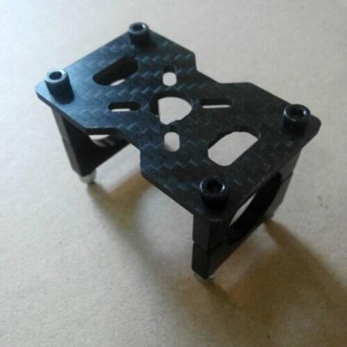 3k Carbon Fiber Motor Mount, 12 16 20 22 25 30mm Aluminum Alloy Motor Tube Clamp, For Motor Brackets For Quadcopters And Drones