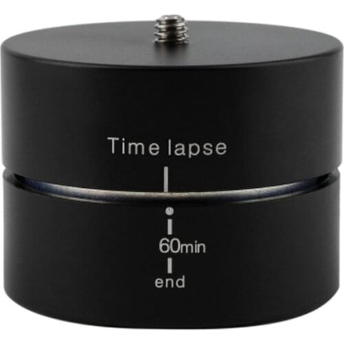 Lightdow 360 Degrees Rotating Tripod 60/120 Min Time Lapse With Tripod Adapter For Gopro 6 5 4 3+ 3 Sj4000 DSLR Digital Camera