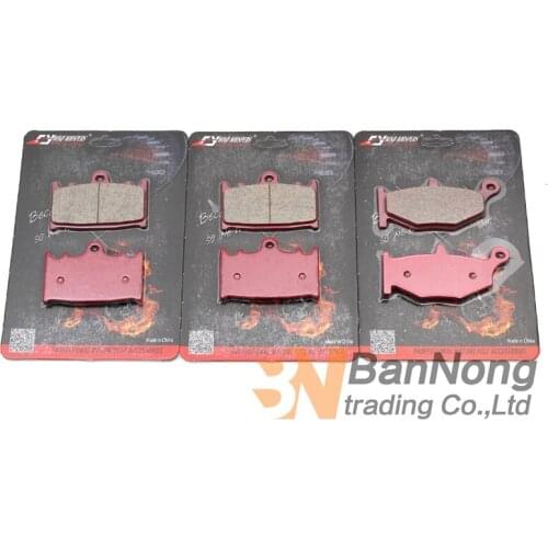 Motorcycle Front & Rear Brake Pads For SUZUKI GSR600K6/K7/K8 GSR400K6 GSR 600 K6 K7 K8 GSR600 400 GSR400 400K6 600K6 600K7