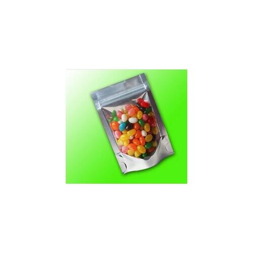 Clear aluminum foil stand up ziplock Sealed bag packing bag 20*30cm