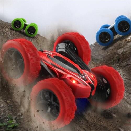 RC Car 2.4G 4CH Stunt Drift Deformation Buggy Car Rock Crawler Roll Car 360 Degree Flip RC Cars for adults remote control car