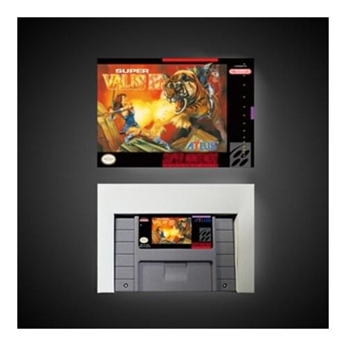 Super Valis IV - Action Game Card US Version with Retail Box