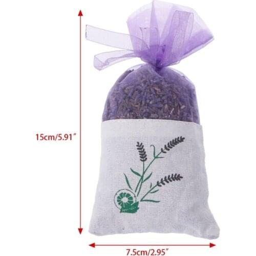 Natural Lavender Bud Dried Flower Sachet Bag Aromatherapy Aromatic Air Refresh