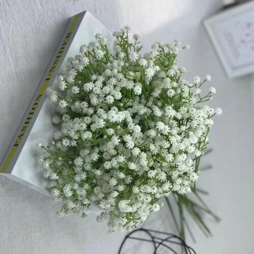 White Fresh Flowers Stars All Over The Sky Accessories Home Decor Decoration Wedding Marriage Artificial Brides Hand Tied