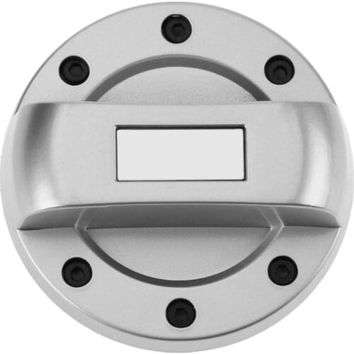 Universal Silver Gas Fuel Tank Cover Decorative Gasoline Cap for TOYOTA