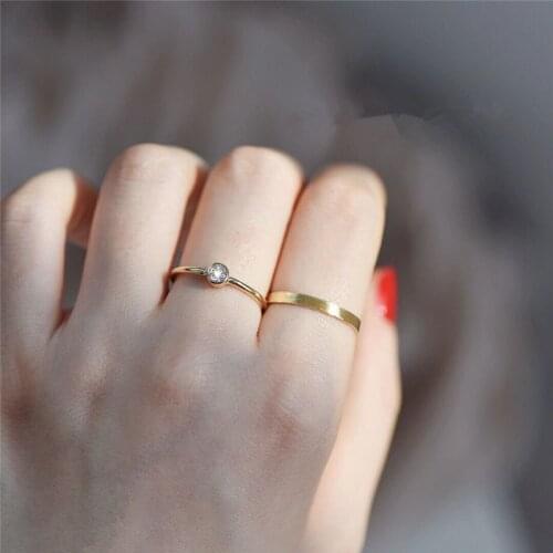 Yanziyouli White Rings