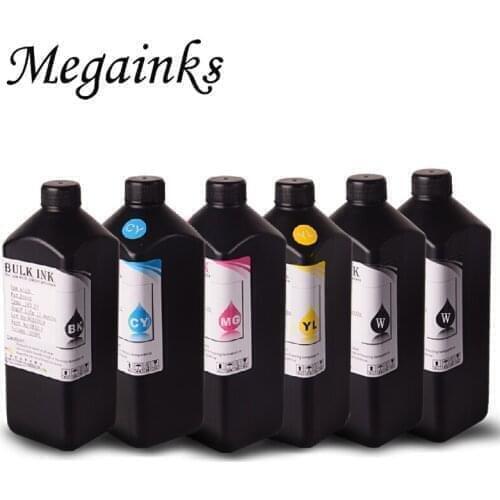 1000ML 6 color bottle Led UV ink For Mimaki UJV55-320 UJV500-160 SIJ-320UV printer