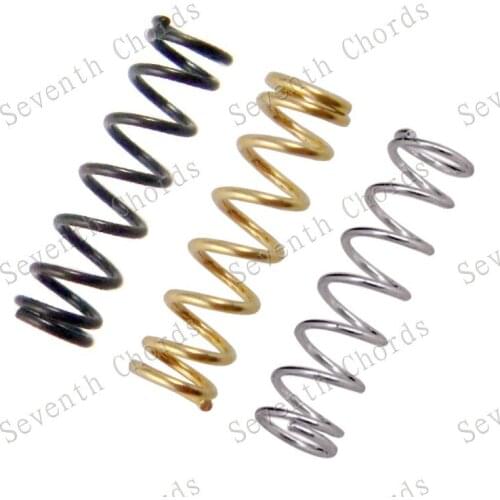 18Pcs Electric Guitar Pickup Humbucker Adjust Height Springs - Guitar Bridge String Saddle Mount Adjust Spring - Straight Body