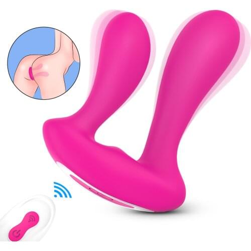 3 in1 Invisible Wear Panties Vibrator For Couples Powerful Silicone G Spot Vagina Anus Perineum Stimulation Sex Toy For Women