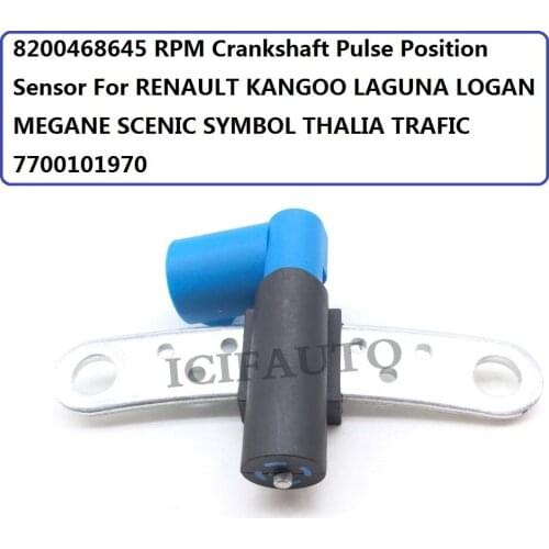 8200468645 RPM Crankshaft Pulse Position Sensor For RENAULT KANGOO LAGUNA LOGAN MEGANE SCENIC SYMBOL THALIA TRAFIC 7700101970
