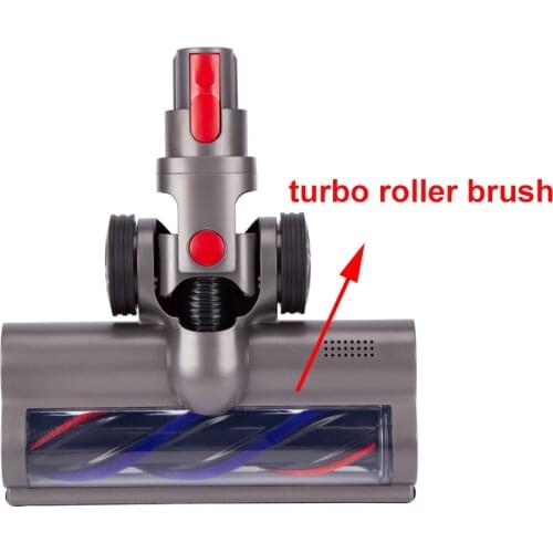 1PC Electric Floor Brush Head Roller Brush Head for Dyson V8 V7 V10 V11 V15 Vacuum Cleaner Brush Head Parts with LED Lights