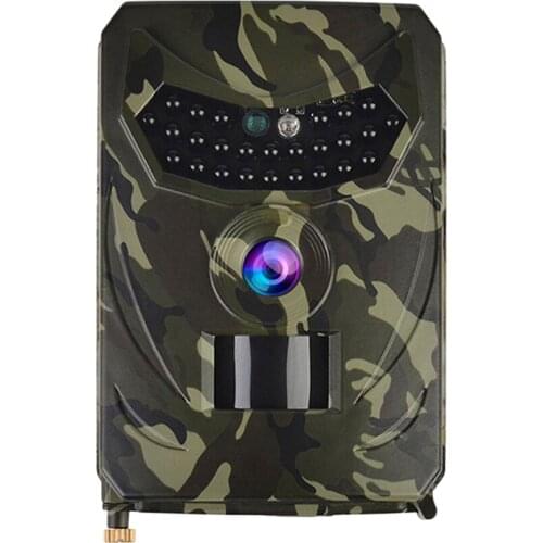 PR-100 Outdoor Hunt-ing Trail Camera Scouting Video Camera PIR Infrared Sensor 1080P VGA IP56 Mini Camera for Outdoor Security