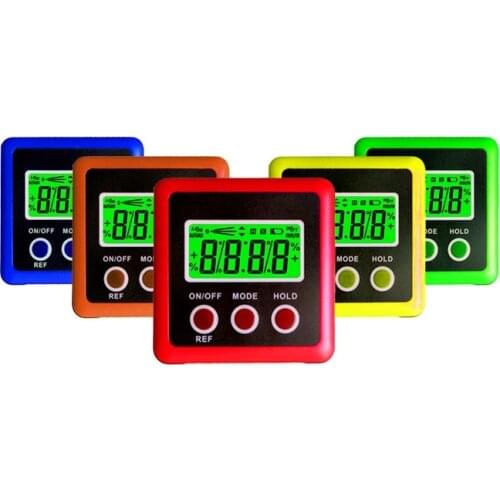 Lihefu Mini level aluminum alloy magnetic multifunctional mini digital inclinometer dl134