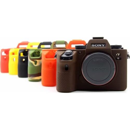 Soft Silicone Rubber Camera Protective Body Case Skin Camera Bag protector Cover For SONY A9 A7R3 A7R III A7III A7M3 A7 A7S