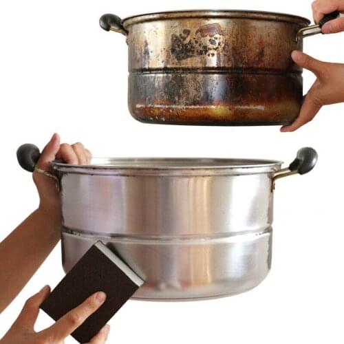 Portable 1/3pcs Strong Magic Decontamination Sponge Cleaning Brush Eraser Kitchen Accessories Bathroom Washing Cleaning Tool