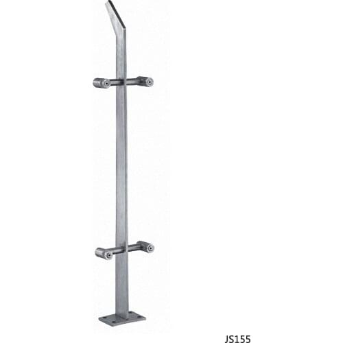 Freeshipping 950mm JS155 Column Customade Floor Mount Newel Handrail Armrest Post Pillar Pole for Staircase