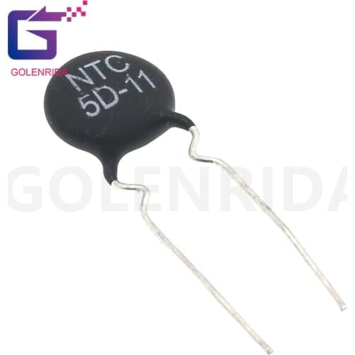 10pcs Thermistor Resistor NTC 5D-11 Thermal Resistor